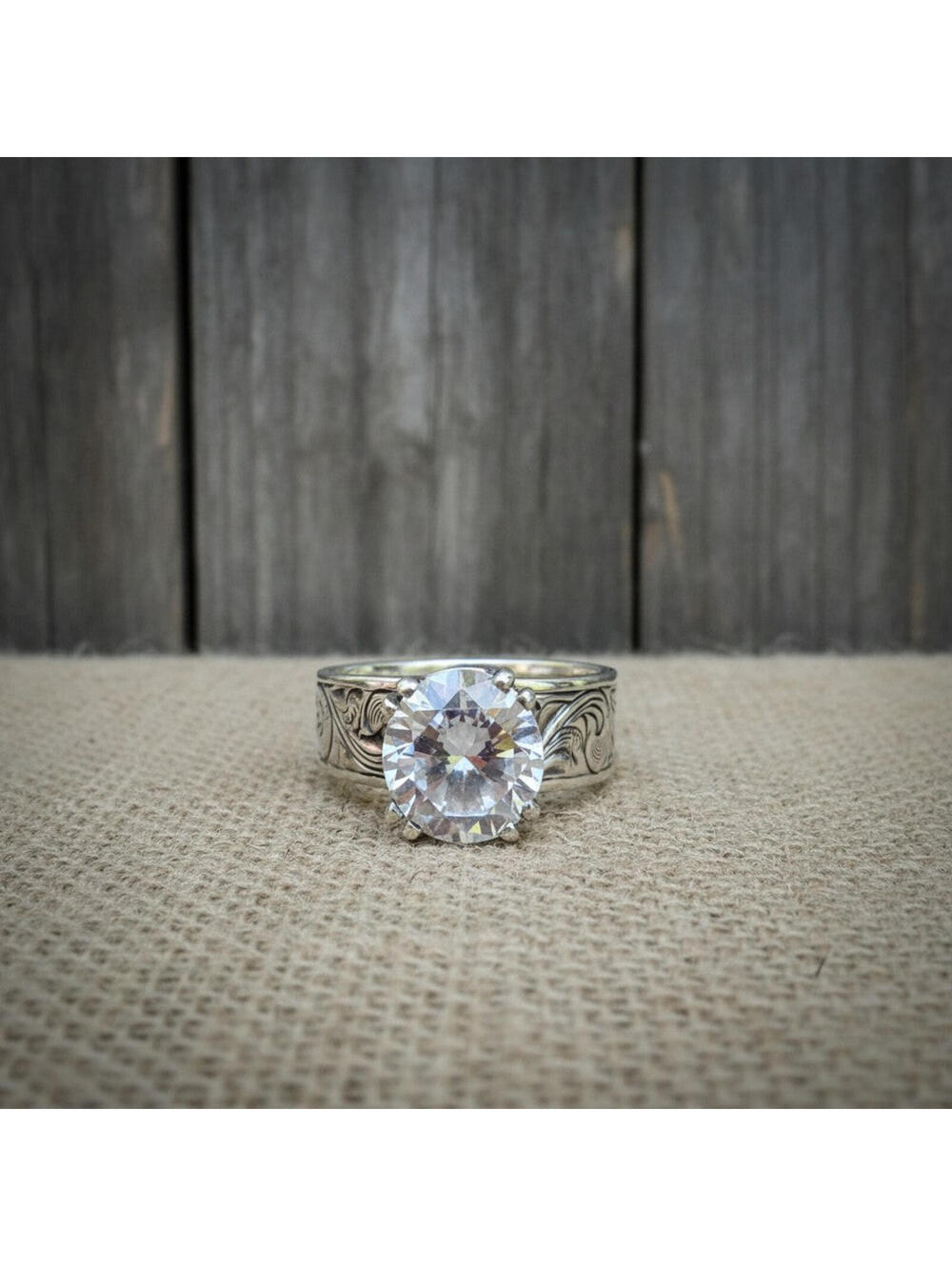 Fanning Jewelry R-21 Engagement Ring- Size 9